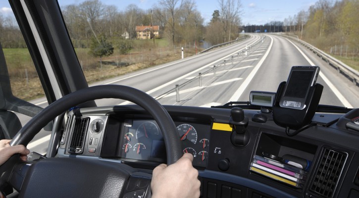 Video monitoring of truck drivers