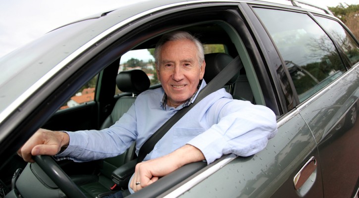 Older drivers aided by technology