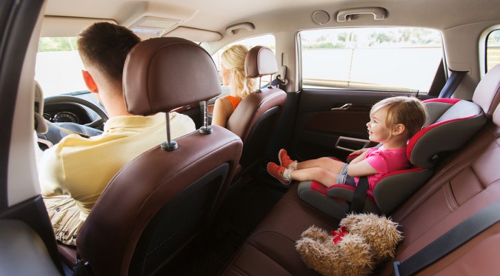 Collapsing front seats pose danger to children in back seats