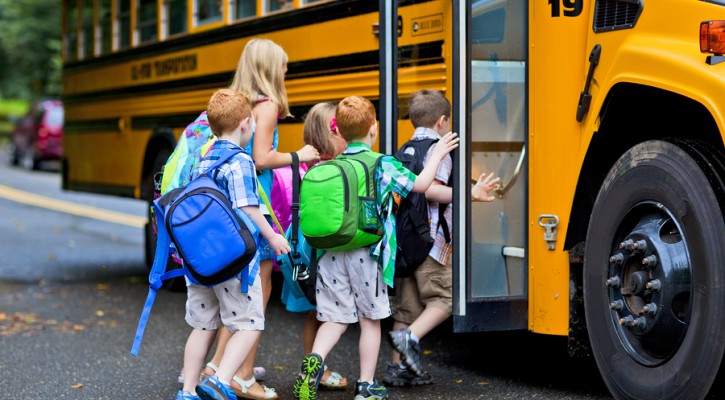 School bus seat belts