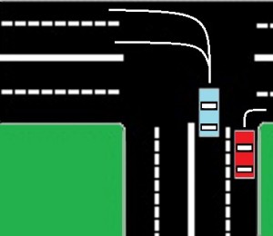 Left Turn Diagram