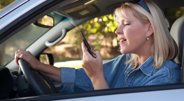 Parents texting and driving