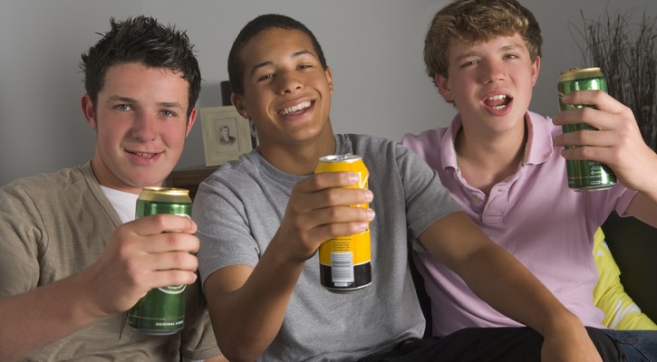 Binge drinking by teens